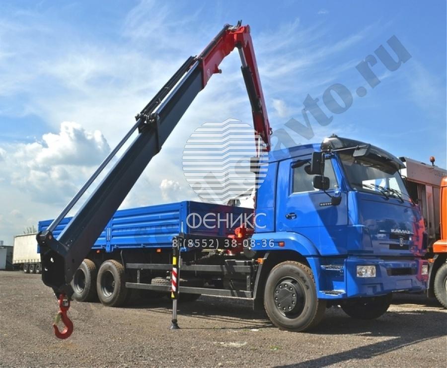 КАМАЗ 65117 с КМУ Fassi F155A.0.22